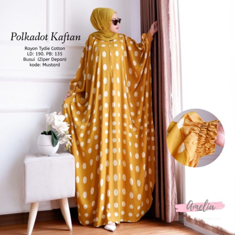 POLKADOT KAFTAN BY AMELIA