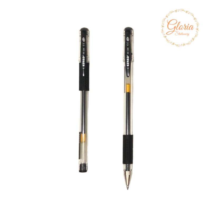 

HJK Kenko Gell pen KE 100/ Pulpen Gell KE 100 Kenko/ Bolpen gell Kenko KE 100