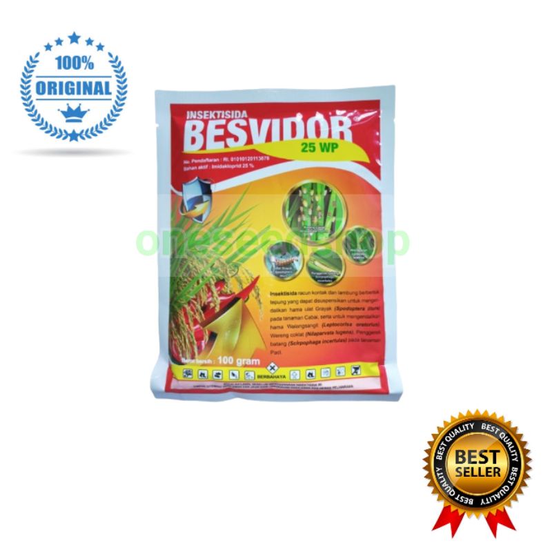 Insektisida Besvidor 25 wp - Besvidor 100 gr