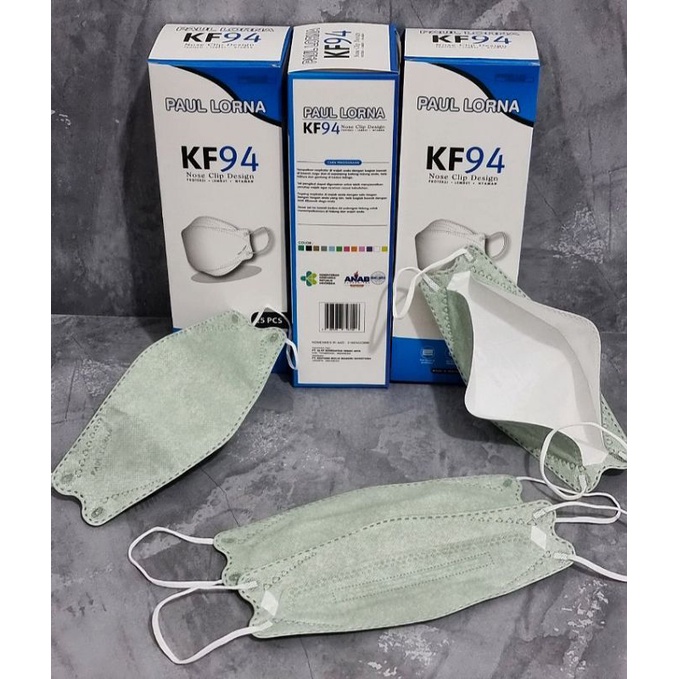 masker kf 94 box isi 25 paul lorna embos Akd kemenkes