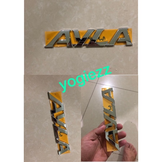 Jual Emblem Belakang Daihatsu Ayla Ory Tulisan Logo Belakangg Ayla Logo