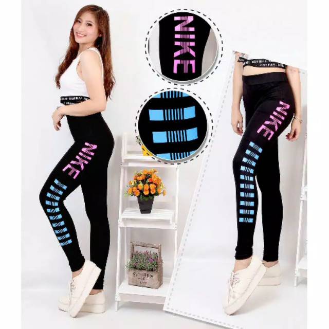 Legging Sport NK Bluepink