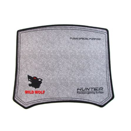 Mousepad gaming hunter wild wolf 30x25 cm surface speed T14 - alas mouse pad mat