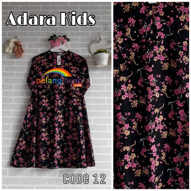 Gamis Anak Muslim Syari ORI PELANGI HIJAB