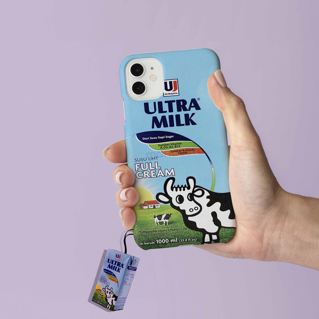 Cassing pelindung hp teh kotak ultra milk teh botol frisian flag softcase + gantungan kunci semua type hp oppo vivo realme samsung xiaomi infinix asus i phone best quality murah