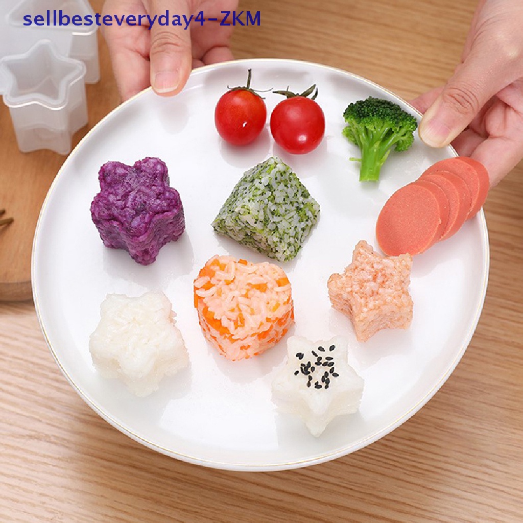 4in1 Cetakan Pembuat Sushi Profesional Bahan PP