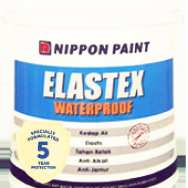  CAT  ANTI BOCOR NIPPON  PAINT  ELASTEX  WATERPROOF  WARNA READY 