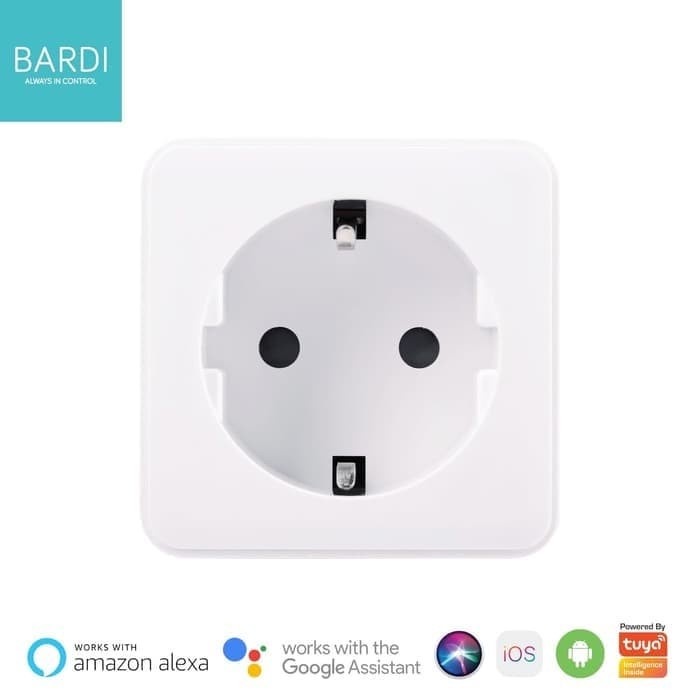 BARDI Smart PLUG WiFi Wireless Colokan - IoT Smart Home Colokan Steker