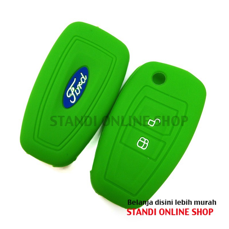 Kondom Kunci Silikon Remote Cover Keyshirt Ford Ecosport Murah