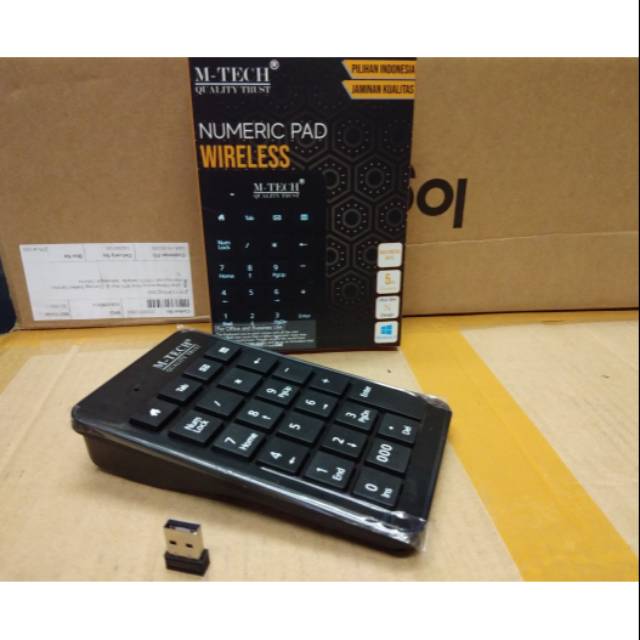 M-Tech Keyboard Numeric Wireless