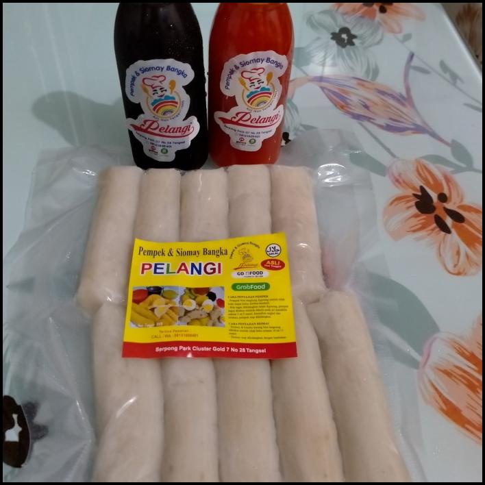 

Pempek Bangka Lenjer Kecil Ikan Tenggiri