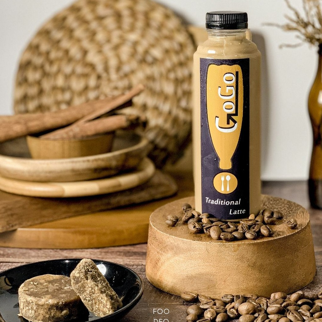 

GoGo Traditional Latte - Kopi susu botolan / kopi susu gula aren - 250 ml