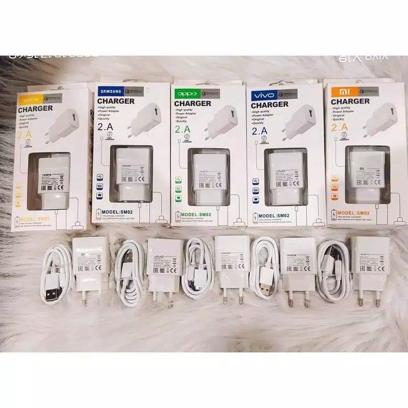 Tc Travel Charger XIAOMI SM02 2A 1Usb Kualitas Bagus