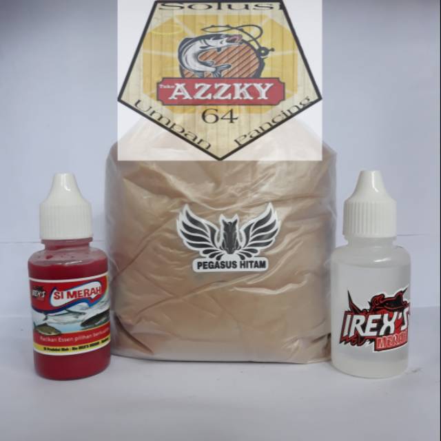 Lemak kuda Pegasus Hitam 1kg serta essen irex merah dan putiho