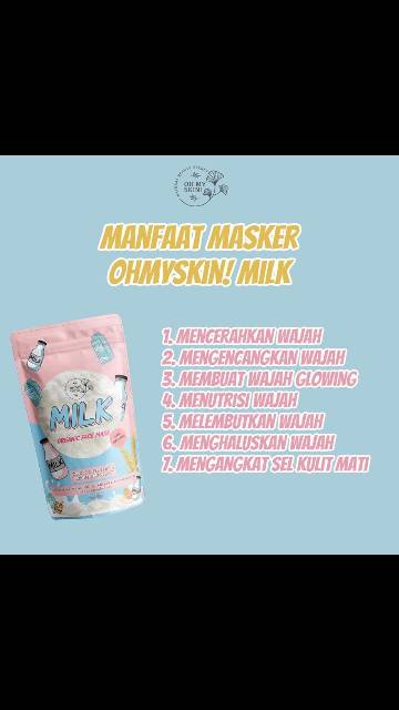 Ohmyskin Mini 25g (Free spatula/masker) @ohmyskin.official