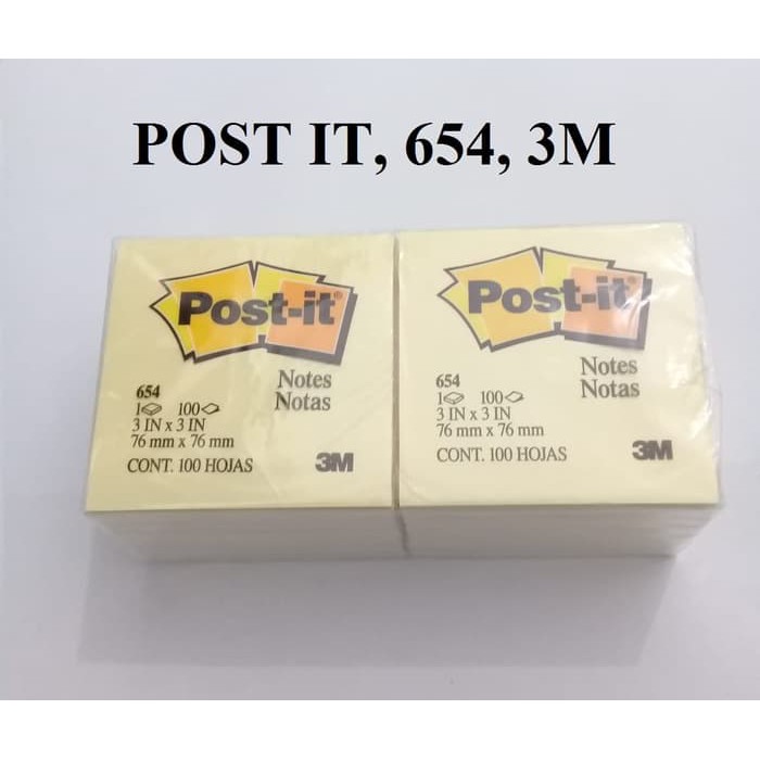 POST IT 654 3M - Kuning (PCS)