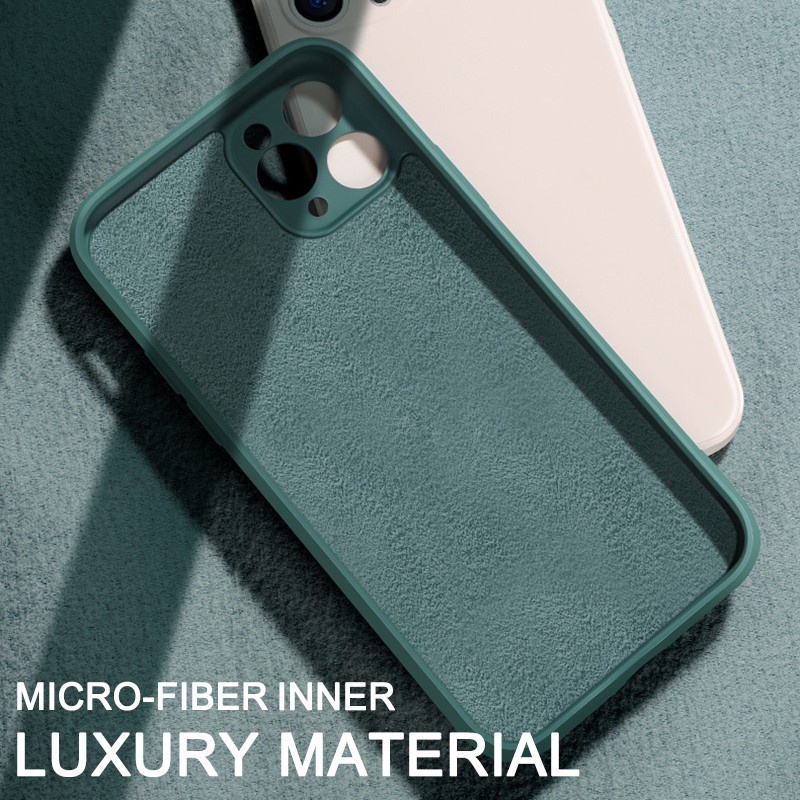 i12 Appearance Case for iPhone 11 / Pro / Max X XR Xs Max Silicone Straight Edge Camera Full Coverage