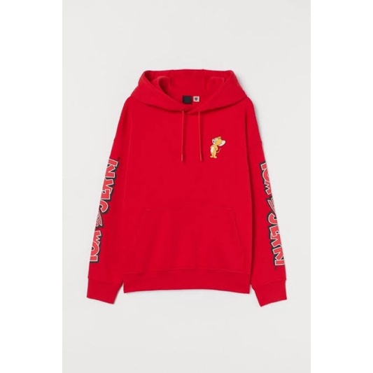 Hoodie Tom And Jerry Merah H*M