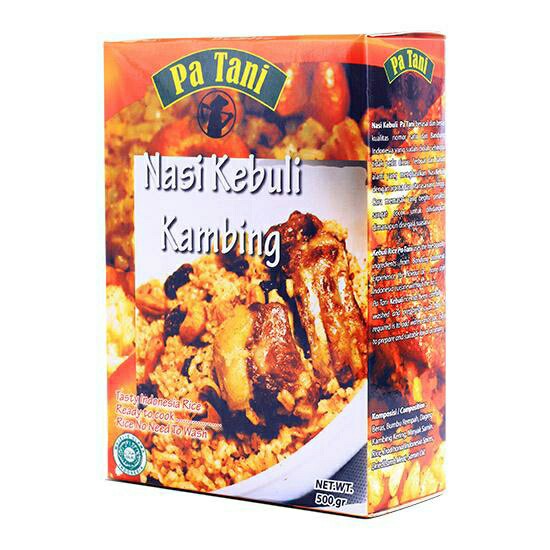 Pa tani Nasi Kebuli Instan Kambing 500gr | Shopee Indonesia