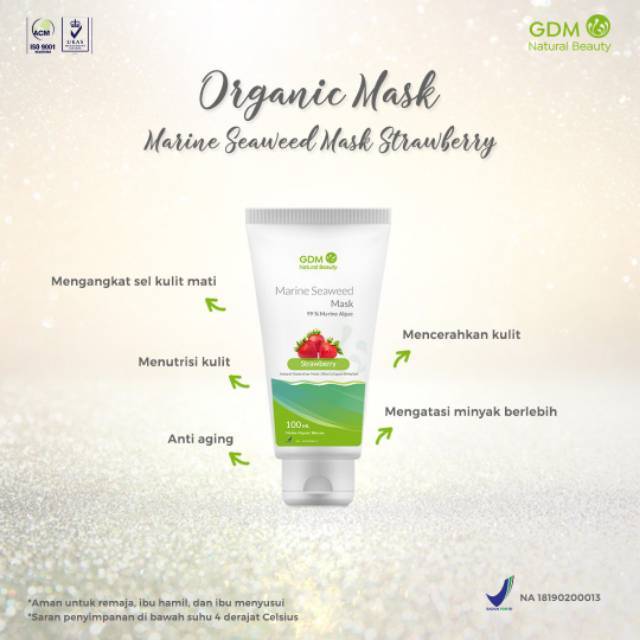 Marine Seaweed Mask / Fresh Marine Collagen FMC by GDM Natural Beauty
