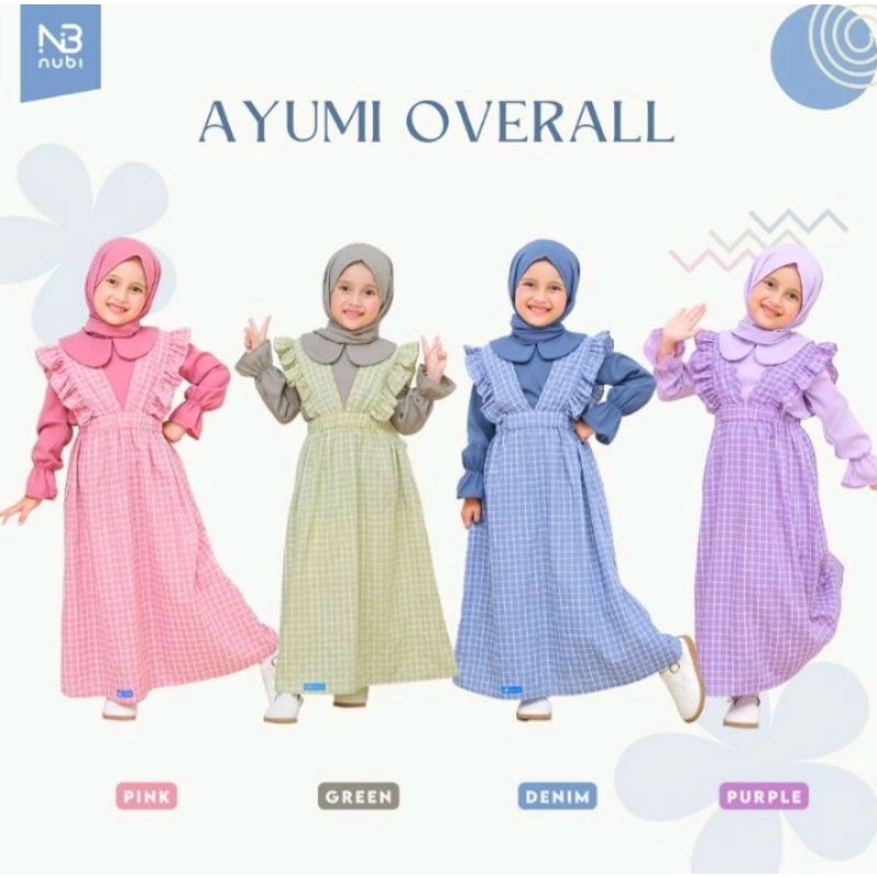 Gamis Anak Ayumi Overall By NUBI