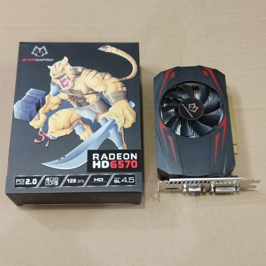 Vga Effoxpro Radeon HD6570 4Gb DDR5 128 bit Garansi Resmi