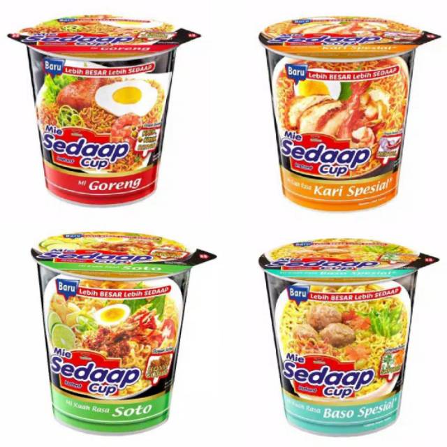 

Mie Sedaap Cup All Variant