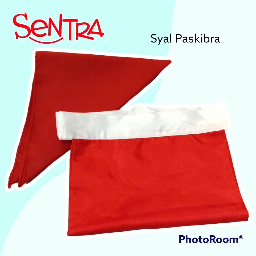 Syal Paskibra / Scraf Paskibra / Perlengkapan Sekolah Paskibra