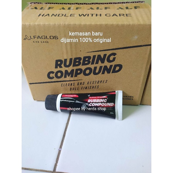 1 Dus alf rubbing compound kompon motor mobil helm kompon grosir kompon mobil