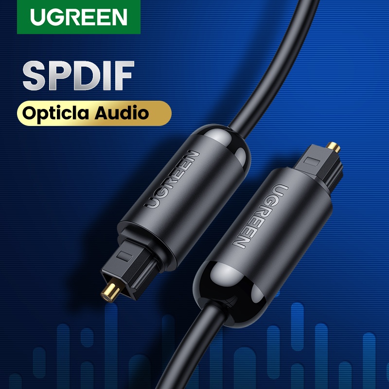 UGREEN Kabel Toslink Digital Audio Optical SPDIF Fiber Optik