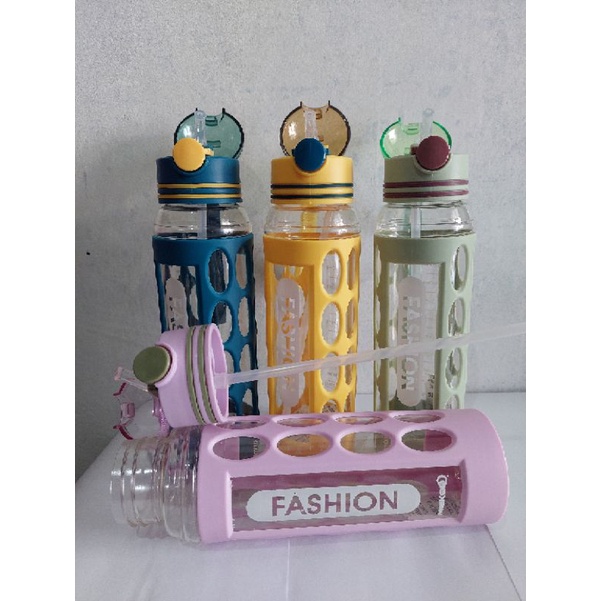 BOTOL MINUM FASHION JARING WARNA WARNI MK-477 620ml
