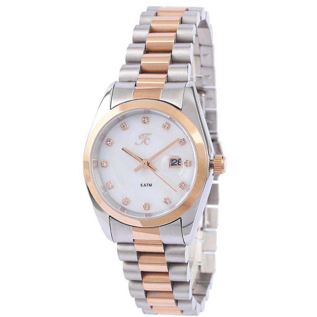 Moment Watch Teiwe Collection TC-CL2003 jam tangan wanita - stainlles steel - putih