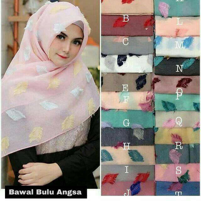 Bahan Hijab Bawal - Model Hijab Terbaru