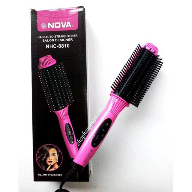 [COD] Sisir Serbaguna Meluruskan Rambut &amp; Membuat Volume Rambut Praktis Tanpa Ribet - NOVA NHC 8810