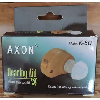 Image of ALAT BANTU DENGAR HEARING AID AXON K-80 K80 K 80 TERPERCAYA ORIGINAL