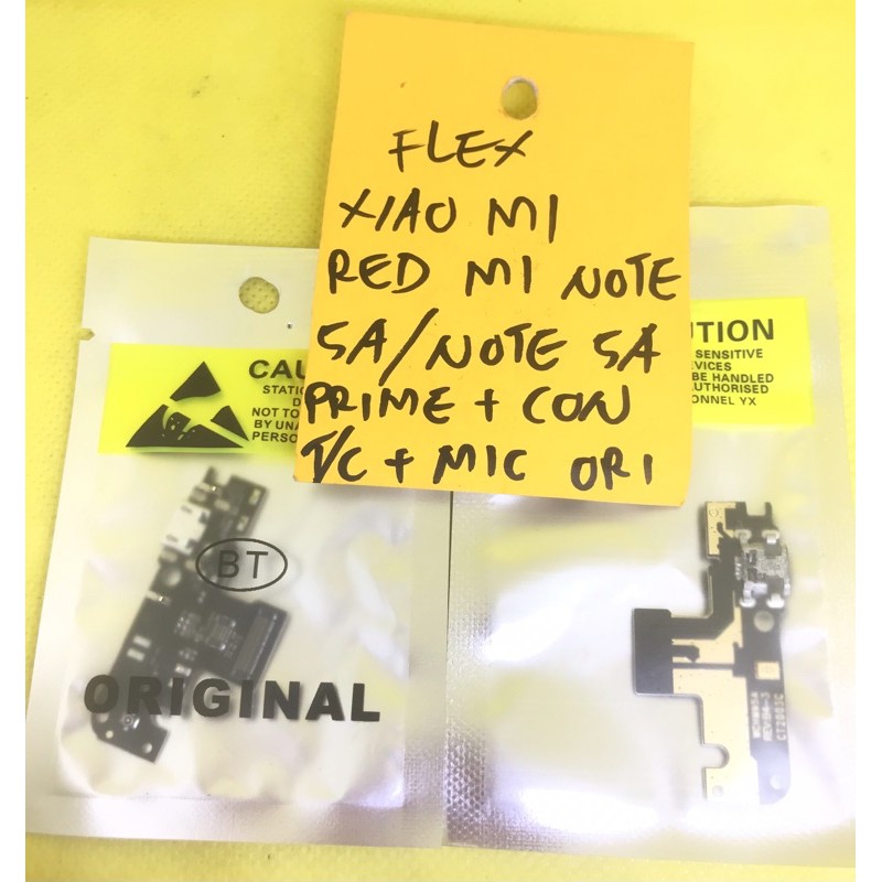 FLEXIBEL FLEXIBLE CON TC KONEKTOR CHARGER XIAOMI REDMI NOTE 5A - NOTE 5A PRIME