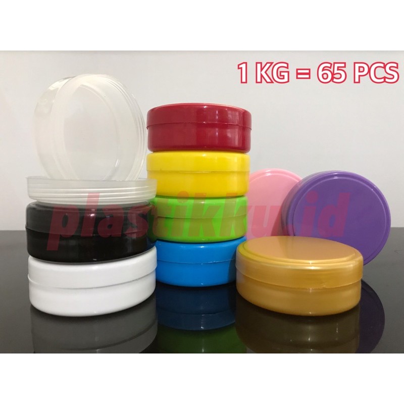 POT POMADE KOSONG / POT LULUR 50GR / Wadah Kemasan Pomade