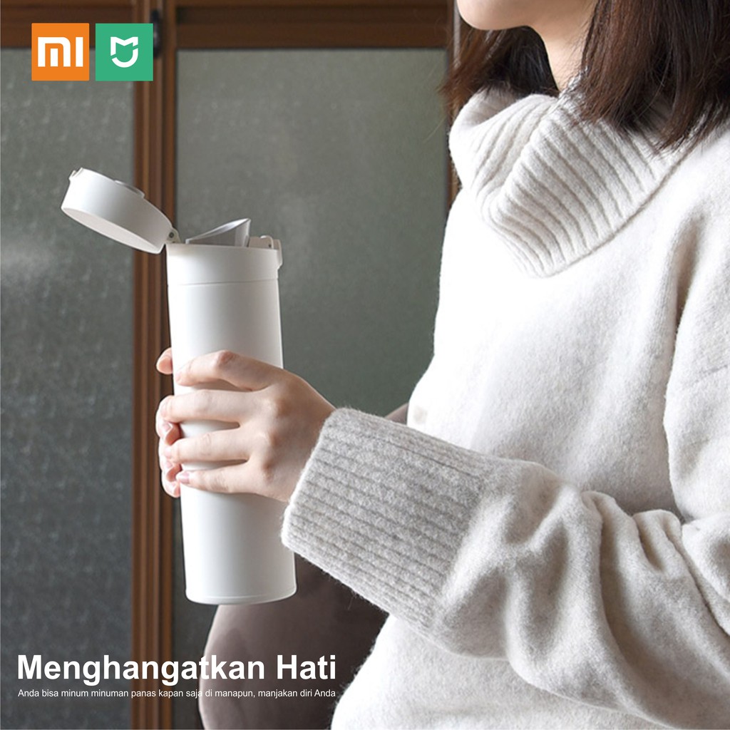 XIAOMI MIJIA INSULATION CUP 2 480ML TUMBLER TERMOS THERMOS AIR VACUUM MUG BOTOL MINUM