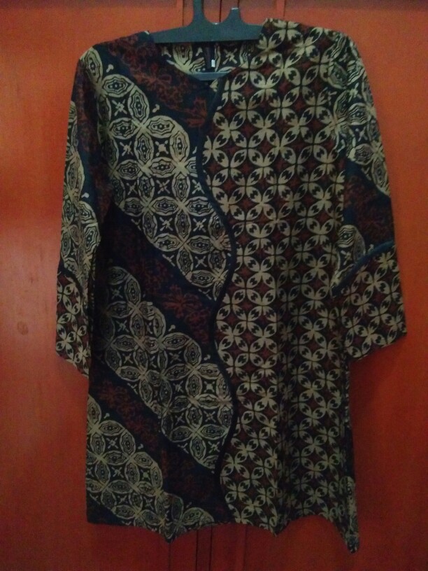 Tunik Batik Wanita Sogan Kawung Dsc05599