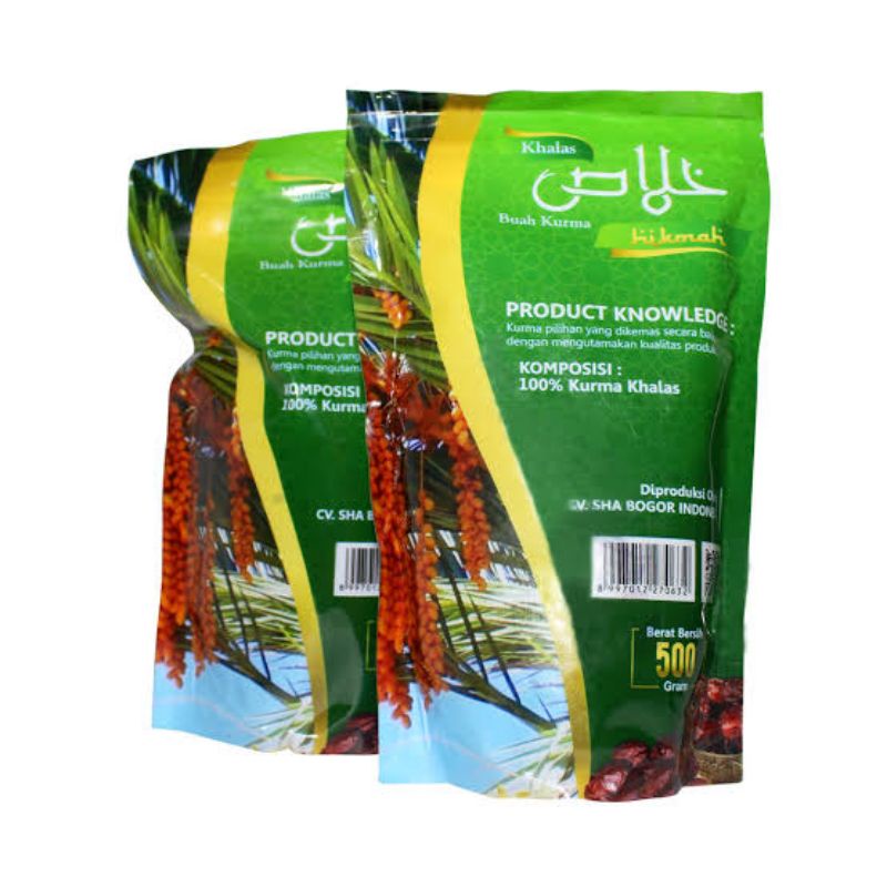 

Kurma Hikmah Khalas Premium 500gr