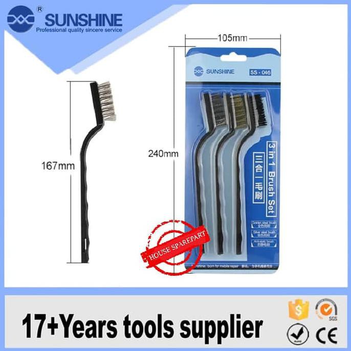 Wire Brush Set 3 Pcs