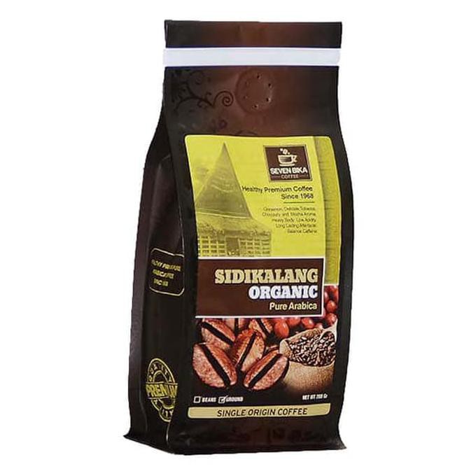 

Kopi Seven Bika Sidikalang Organic Pure Arabica 200 gr (Biji/Bubuk)