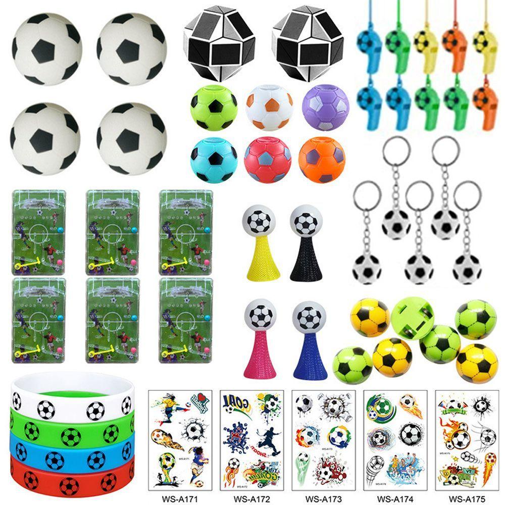 Needway Mainan Sepak Bola Piala Dunia World Cup 1set Dekorasi Pesta Football Clap Circle Graffiti Stiker Perhiasan Maze Whistle