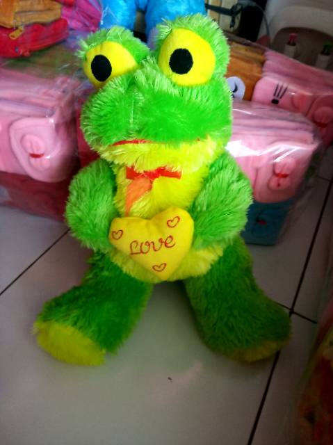 Boneka Keropi love size:L