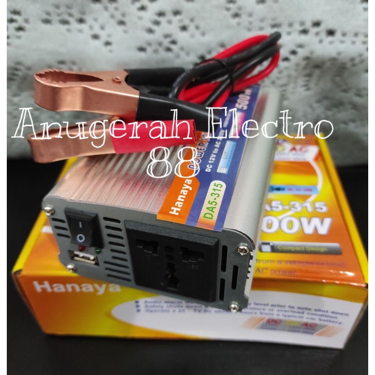 Power Inverter 500 watt Hanaya inverter 500W