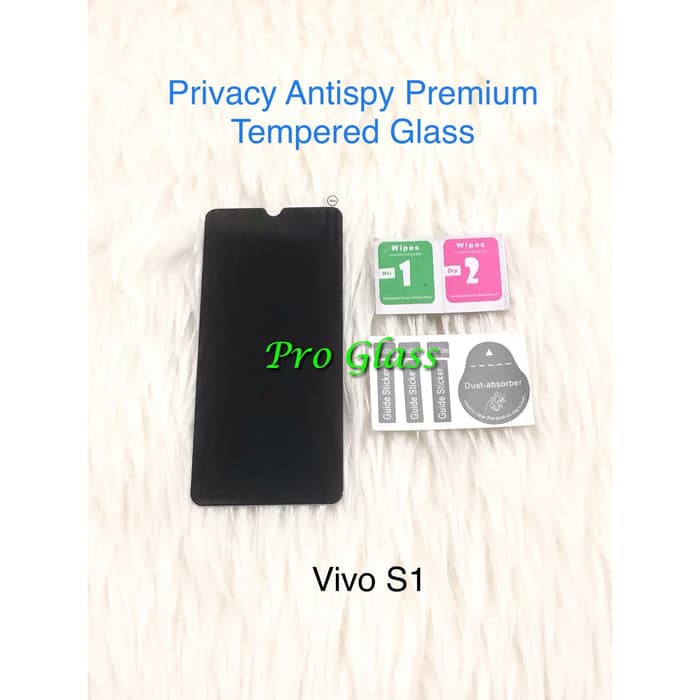 VIVO S1 Privacy Anti Spy / Antispy Premium Tempered Glass Magic Glass