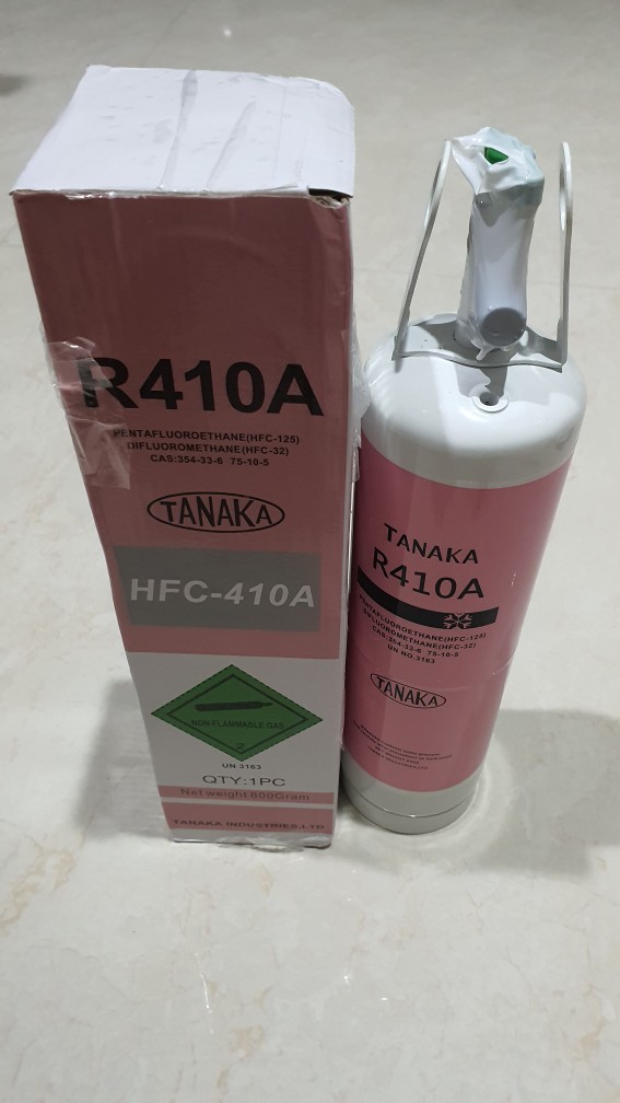 Freon R410a Tanaka Tabung Kaleng Kecil 800gram Freon Ac
