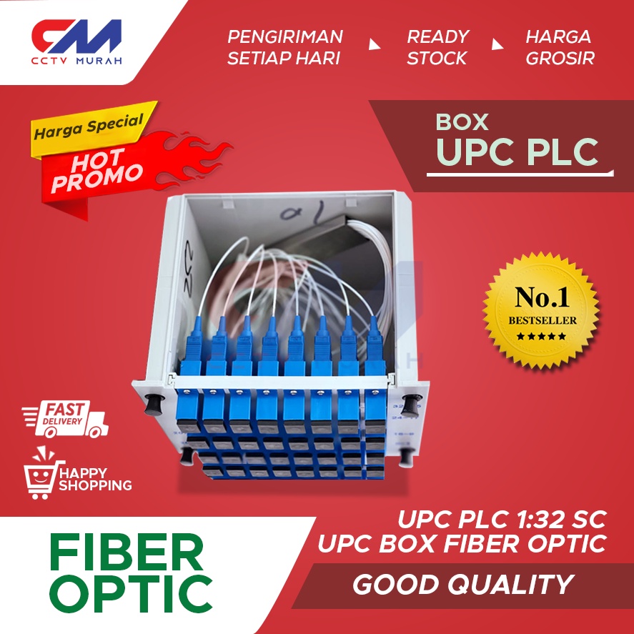 PASSIVE SPLITTER PLC BOX 1:32 SC | UPC PLC 1:32 SC UPC BOX FIBER OPTIC