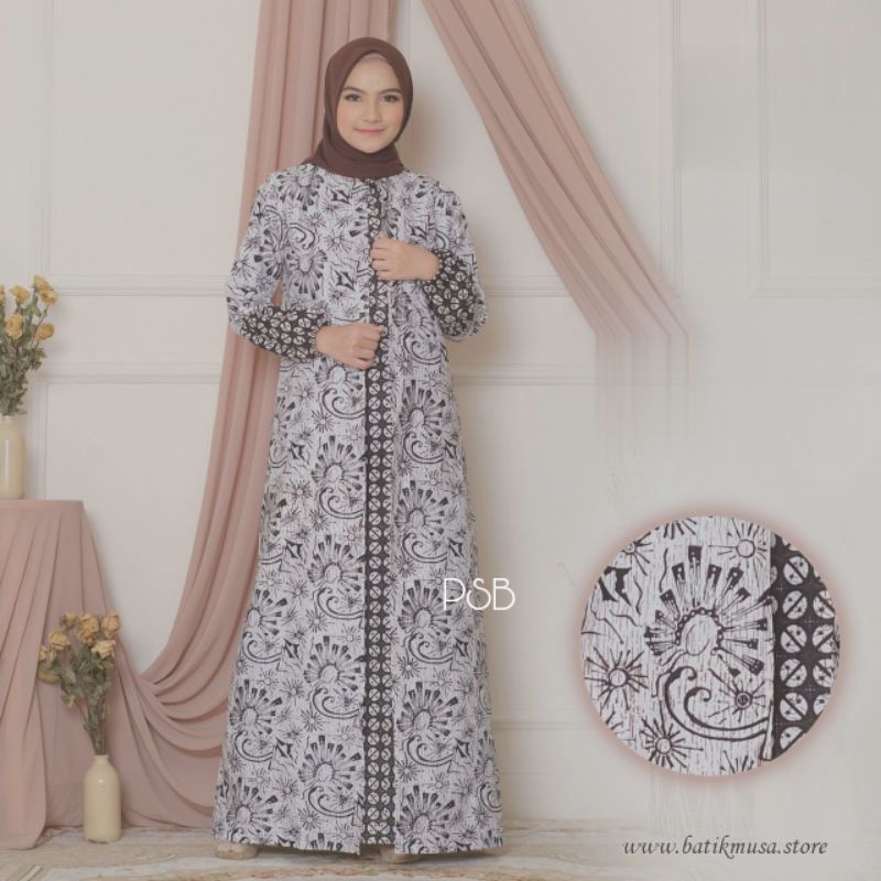 BAJU GAMIS BATIK|BATIK|GAMIS BATIK MOTIF TERBARU