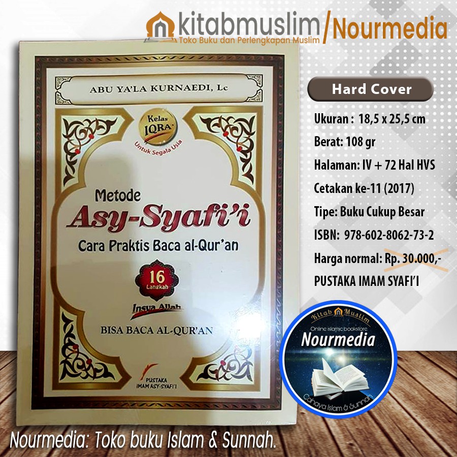 Metode Asy-Syafi'I : Cara Praktis Baca Al-Qur'An (Edisi Iqra) - Metode Asy-Syafii - PIS - Nourmedia
